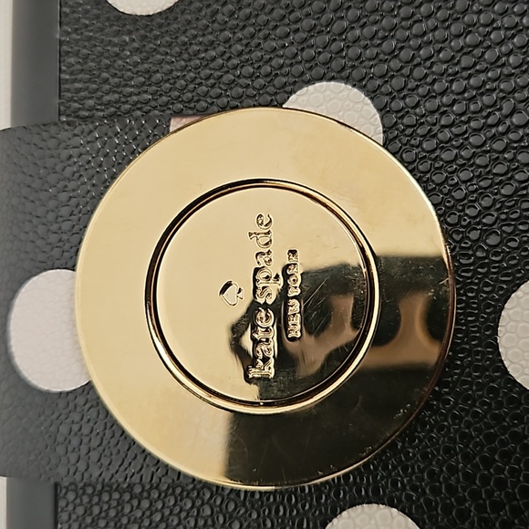 COPY - 22. HP Kate Spade Magnet Folio $70 For iPad Air 2 Polka Dot Black/ White - Picture 2 of 16